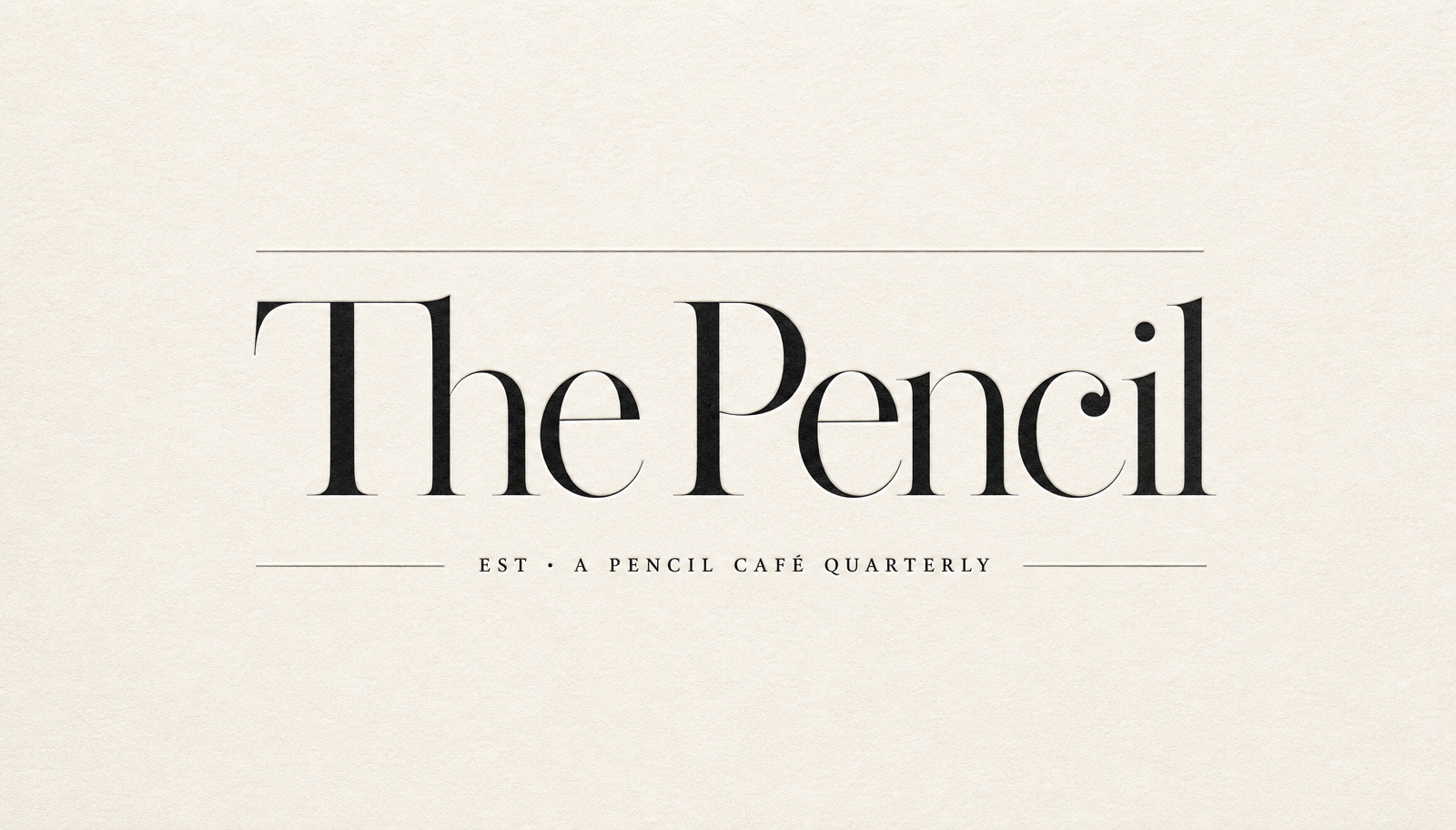 The Pencil — a Pencil Café Quarterly
